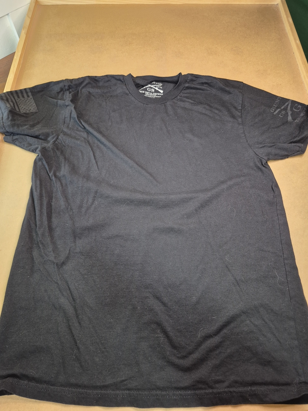 Grunt Style Black Short Sleeve Graphic Crew Tee 3476/5